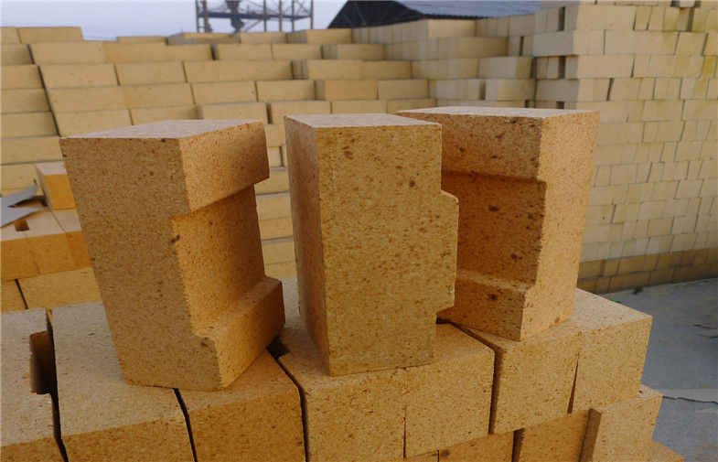 Steel Industry Fire Clay Bricks Customized Size Low Porosity With